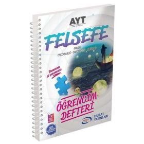 Murat Yayınları AYT Felsefe Grubu Öğrencim Defteri