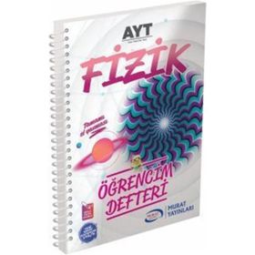 Murat Yayınları AYT Fizik Öğrencim Defteri