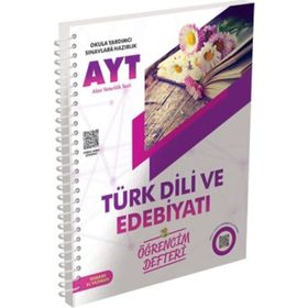 Murat Yayınları AYT Türk Dili ve Edebiyatı Öğrencim Defteri