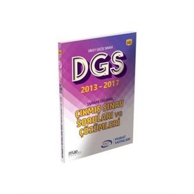 Murat Yayınları DGS 2013-2017 Tamamı Orijinal Çıkmış Sınav Soruları ve Çözümleri