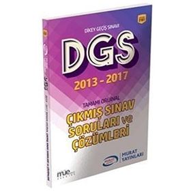 Murat Yayınları DGS 2013-2017 Tamamı Orijinal Çıkmış Sınav Soruları ve Çözümleri