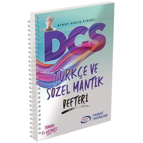 Murat Yayınları DGS Türkçe ve Sözel Mantık Defteri