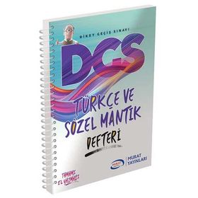 Murat Yayınları DGS Türkçe ve Sözel Mantık Defteri