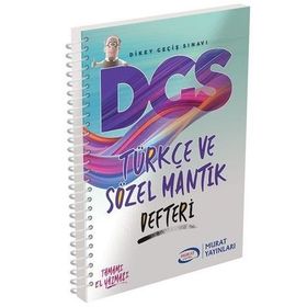 Murat Yayınları DGS Türkçe ve Sözel Mantık Defteri