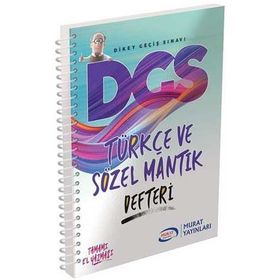 Murat Yayınları DGS Türkçe ve Sözel Mantık Defteri
