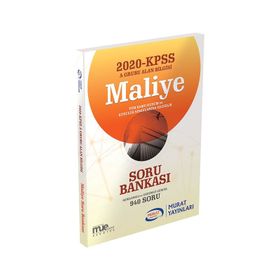 Murat Yayınları KPSS Alan A Grubu Maliye Çözümlü Soru Bankası