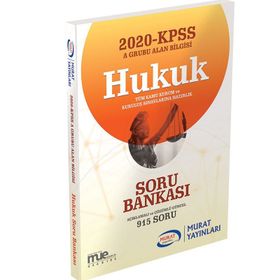 Murat Yayınları KPSS Alan A Grubu Maliye Çözümlü Soru Bankası