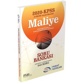 Murat Yayınları KPSS Alan A Grubu Maliye Çözümlü Soru Bankası