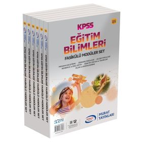 Murat Yayınları KPSS Eğitim Bilimleri Fasikülü Modüler Konu Anlatım Seti