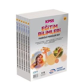 Murat Yayınları KPSS Eğitim Bilimleri Fasikülü Modüler Konu Anlatım Seti
