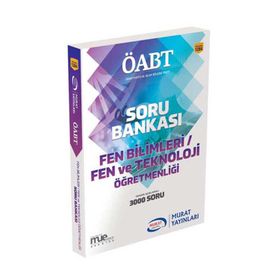 Murat Yayınları ÖABT Fen Bilimleri Fen Ve Teknoloji Öğretmenliği Tamamı Açıklamalı Soru Bankası