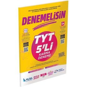 Murat Yayınları TYT Matematik ve TYT AYT Geometri Öğrencim Defteri - Denemelisin 5'li Karma Deneme