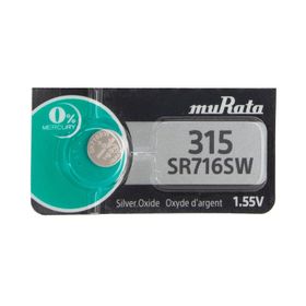 Murata 315 SR716SW 5'li Saat Pili