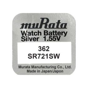 Murata 362 SR721SW 5'li Saat Pili