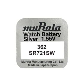 Murata 362 SR721SW Saat Pili