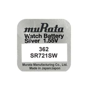 Murata 362 SR721SW Saat Pili