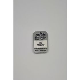 Murata 362 SR721SW Saat Pili