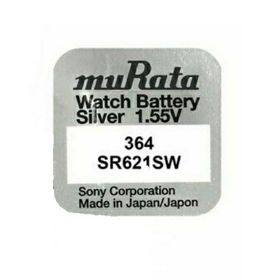 Murata 364 SR621SW 5'li Saat Pili