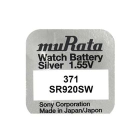 Murata 371 SR920SW 10'lu Saat Pili