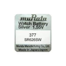 Murata 377 SR626SW 5'li Saat Pili