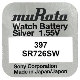 Murata 397 SR726SW Saat Pili