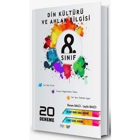 Mürekkep Yayınları 8. Sınıf Din Kültürü 20'lu Deneme