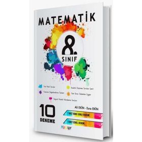 Mürekkep Yayınları 8. Sınıf Matematik 10 Deneme
