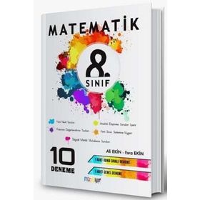 Mürekkep Yayınları 8. Sınıf Matematik 10 Deneme