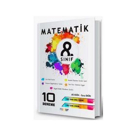 Mürekkep Yayınları 8. Sınıf Matematik 10 Deneme