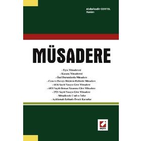 Müsadere - Abdülkadir Certel