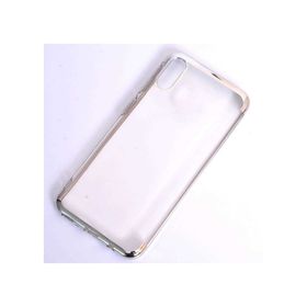 Musal Galaxy M10 İnce Köşeleri Renkli Şeffaf Silikon Kılıf
