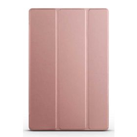 Musal Huawei Honor Pad 8 Smart Cover Standlı 1-1 Rose Gold Tablet Kılıfı