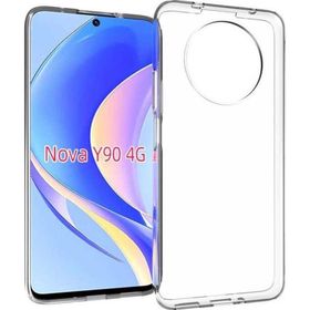 Musal Huawei Nova Y90 İnce ve Esnek Şeffaf Süper Silikon Kılıf