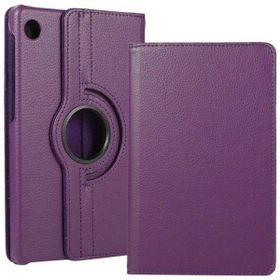 Musal Lenovo Tab M10 Plus TB-125F TB-128F 3. Jenerasyon Dönen Standlı 360 Mor Tablet Kılıf