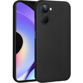 Musal Realme 10 4G Kamera Çıkıntılı Soft Silikon Siyah Kılıf