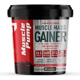 Muscle Pump Muscle Mass Gainer 5000 gr Çikolata Protein Tozu