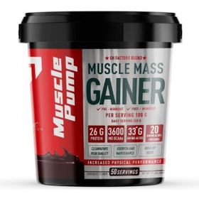 Muscle Pump Muscle Mass Gainer 5000 gr Çikolata Protein Tozu