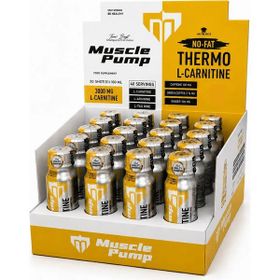 Muscle Pump No Fat Thermo L-Carnitine 100 ml 20 Shot Ananas Protein