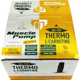 Muscle Pump No Fat Thermo L-Carnitine 100 ml 20 Shot Ananas Protein