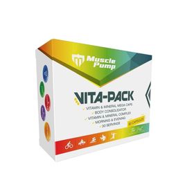 Muscle Pump Vita-Pack Vitamin Mineral 60 Kapsül Protein