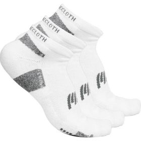 MuscleCloth 3'lü Beyaz Stay Fresh Çorap