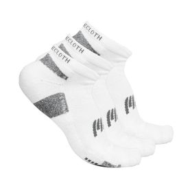 MuscleCloth 3'lü Beyaz Stay Fresh Çorap
