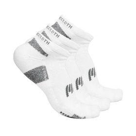 MuscleCloth 3'lü Beyaz Stay Fresh Çorap