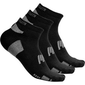 MuscleCloth 3'lü Siyah Stay Fresh Çorap