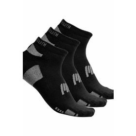 MuscleCloth 3'lü Siyah Stay Fresh Çorap