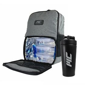 MuscleCloth 739 ml Siyah Paslanmaz Çelik Shaker