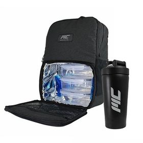 MuscleCloth 739 ml Siyah Paslanmaz Çelik Shaker