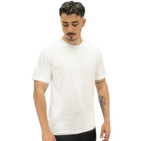 MuscleCloth Basic Kısa Kollu Beyaz Erkek T-Shirt