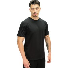 MuscleCloth Basic Kısa Kollu Siyah Erkek T-Shirt
