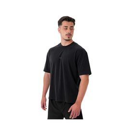 MuscleCloth Basic Kısa Kollu Siyah Erkek T-Shirt